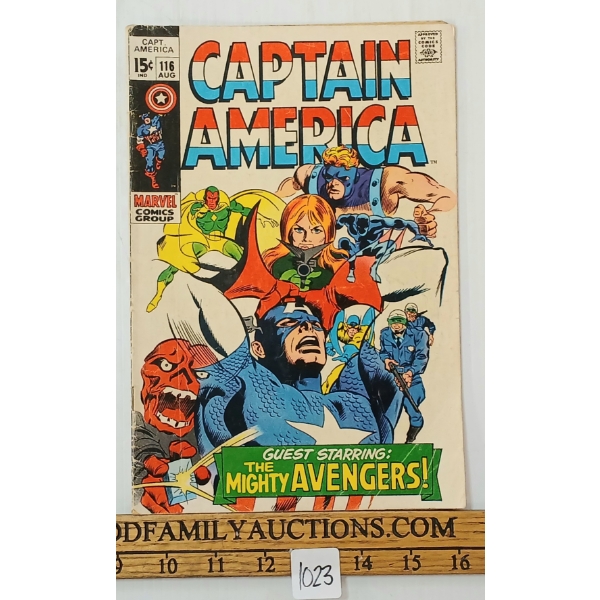 MARVEL COMICS "CAPTAIN AMERICA: THE MIGHTY AVENGERS" NO. 116 COMIC BOOK