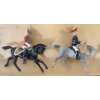 Image 3 : LOT OF 2 - BRITAINS SOLDIERS LEAD FIGURES - NO. 2 ROYAL HORSE GUARDS & 2010 AIRBORNE INFANTRY