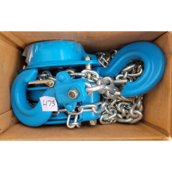 PFAFF-SILBERBLAU 1.5TONNE MANUAL CHAIN HOIST