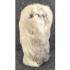 Image 5 : RABBIT FUR WHITE OWL DOLL