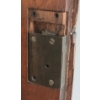 Image 5 : PAIR OF ART NOUVEAU DOORS W/ BAKELITE HANDLES