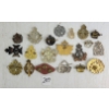 Image 4 : LOT OF 20 - BADGES & INSIGNIA - INCL RCAF, CALGARY REGIMENT, REGINA RIFLES, ETC