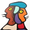 Image 2 : "SHAMANISM" BY STEVEN SNAKE (PRS CDN ARTIST) - ACRYLIC ON PAPER