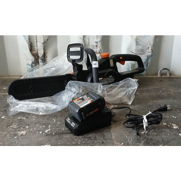 WORX WG322 20V 10IN CORDLESS CHAINSAW