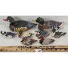Image 1 : LOT OF 8 - HUTCH ORIGINAL & DUCK SERIES DECOYS 