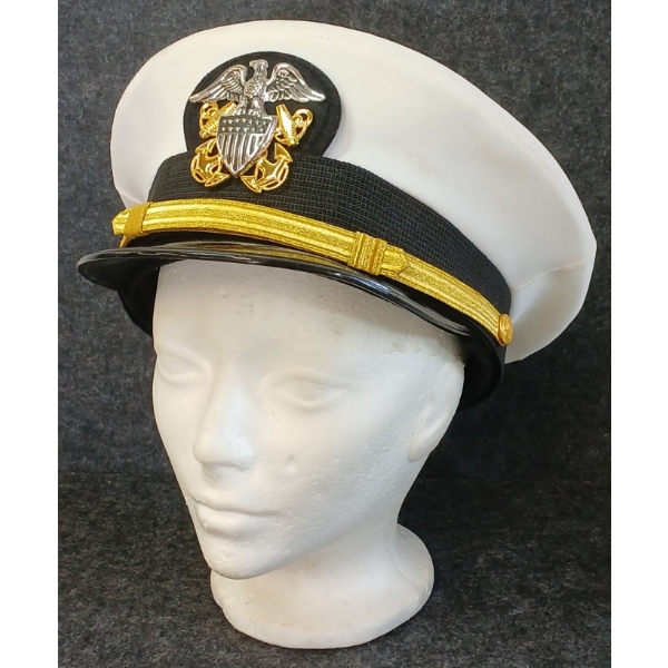 US NAVY OFFICER'S DRESS CAP