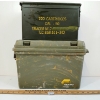 Image 1 : LOT OF 2 - AMMO CANS