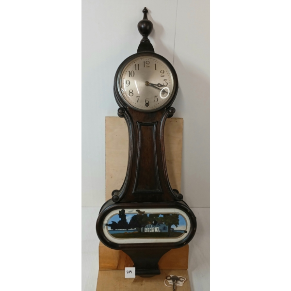 1923 NEW HAVEN "WAYLAND" BANJO CLOCK