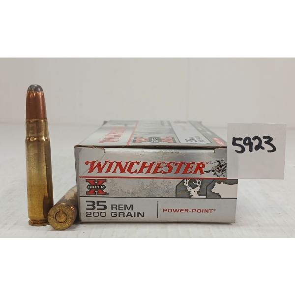 AMMO: 20X WINCHESTER SUPER X .35 REM - 200GR - PP