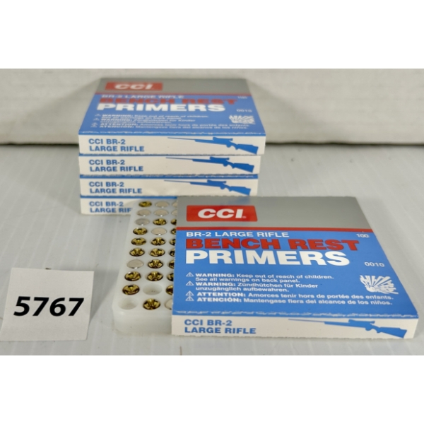 PRIMERS: 498X CCI BR-2 LARGE RIFLE