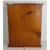 Image 4 : PINE WALL CABINET W/ KEY