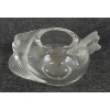 Image 3 : LALIQUE CRYSTAL DOVE MOTIF BOWL
