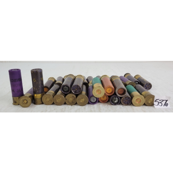AMMO: 30X MIXED 16GA - 2-3/4IN - #6 & SLUG SHOT
