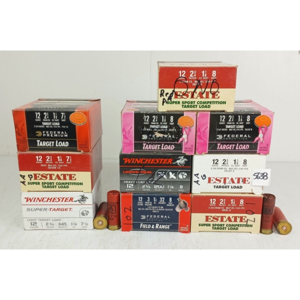 AMMO: 250X MIXED 12GA - 2-3/4IN - #7-1/2 & 8 SHOT