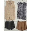 Image 1 : LOT OF 4 - WOMEN'S MINIMUM & WESC SLEEVELESS TOPS & SHORTS - TRIBAN & WIVI TOP & ALIVA & JUDI SHORTS