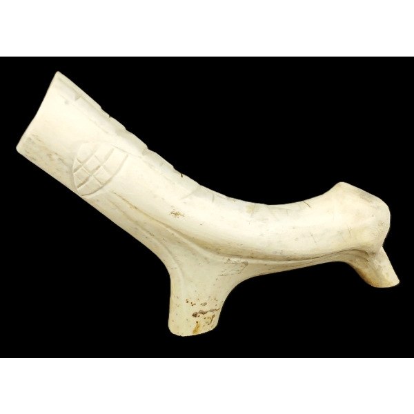 CARVED ANTLER BY UNKNOWN ARTIST
