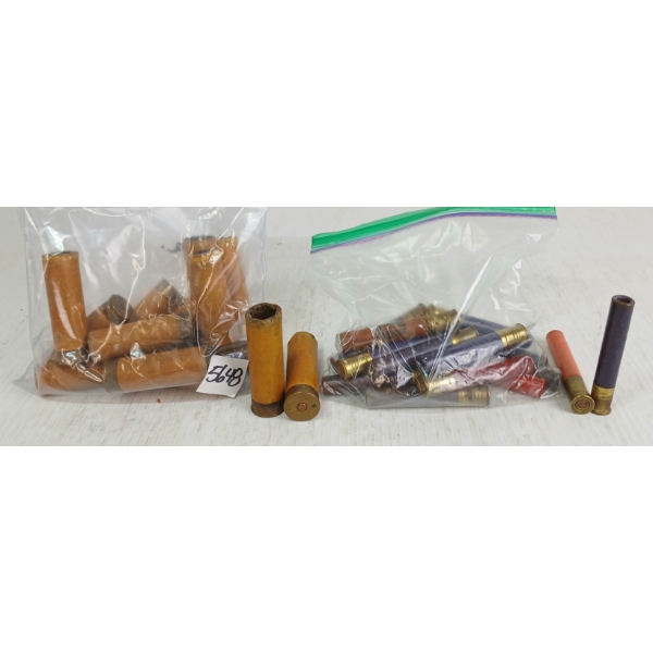 AMMO / SHELLS: 31X MIXED 14 & 410GA - 2-3/4 & 3IN - MIXED SHOT - 7 SHELLS