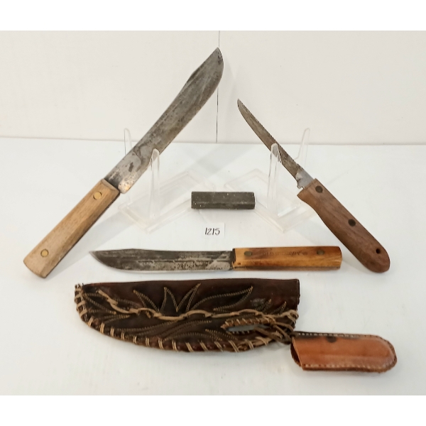 LOT OF 3 - CHESTERTON & ONTARIO KNIVES