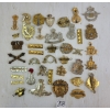 Image 6 : LOT OF 40 - BADGES & INSIGNIA - INCL ROYAL ARTILLERY, NETHERLANDS ARMY MEDICAL CORPS, ETC