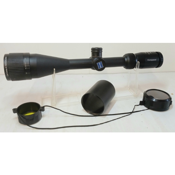 ZEISS 4-16X50 AOMC SCOPE W/ LENS COVERS