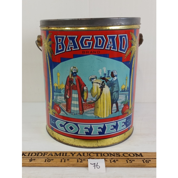 BAGDAD 5LBS COFFEE TIN