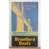 Image 1 : 1930'S BRANTFORD ROOFS "GOING OVER" SILK SCREEN PRINT