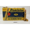 Image 1 : AMMO: 19X CIL DOMINION .244 REMINGTON - 75GR - SP