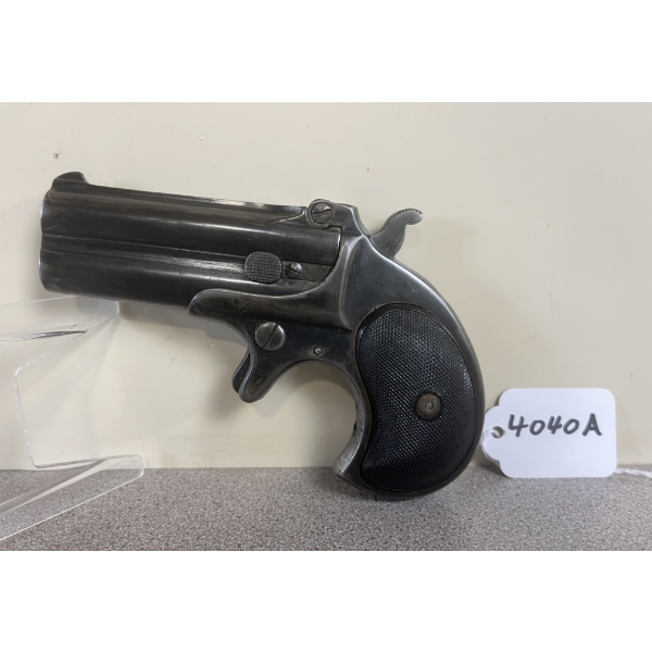 REMINGTON DOUBLE DERRINGER IN .41 RIMFIRE - ANTIQUE CLASS, NO PAL REQUIRED 