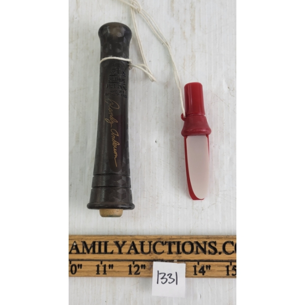 LOT OF 2 - PRIMOS DUCK CALL & SPARE REED