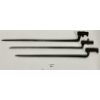 Image 2 : LOT OF 3 - TRIANGULAR SOCKET STYLE BAYONETS