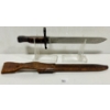 Image 2 : ROSS RIFLE PAT 1907 BAYONET WITH SCABBARD