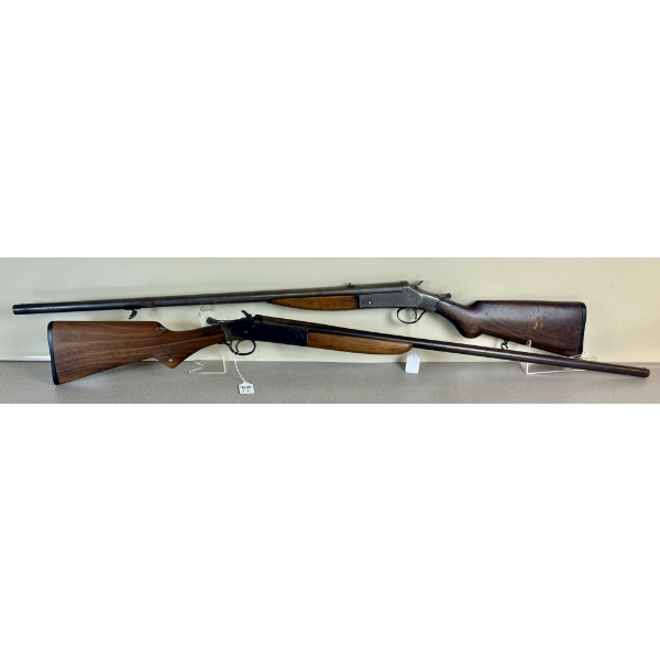 LOT OF 2 - SINGLE SHOT SHOTGUNS IN 16 GA