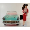 Image 2 : LOT OF 4 - BARBIE 1960 BUSY GAL DOLL, NOSTALGIC PAPER DOLL, 30TH ANNIVERSARY MAGAZINE & CORVETTE