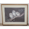Image 1 : FLEDGINGS BY CHRISTINE MARSHALL (PRS CDN ARTIST) - FRAMED PRINT