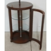 Image 2 : ROTATING CURIO CABINET W/ KEY