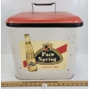 Image 4 : PURE SPRING GINGER ALE PICNIC COOLER W/ TRAY INSERT