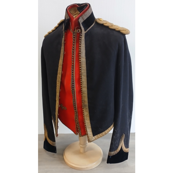 VICTORIAN INDIAN MEDICAL OFFICER'S MESS DRESS JACKET