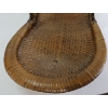 Image 5 : CHINESE WOVEN REED GATHERING BASKET