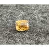 Image 2 : CUSHION CUT LOOSE NATURAL YELLOW ZIRCON ($7,221.00 APPRAISAL)