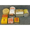 Image 6 : LOT OF 7 - MISC TINS - INCL KEEN'S MUSTARD, MAGIC BAKING POWDER, CLUB HOUSE EPSOM SALTS, ETC
