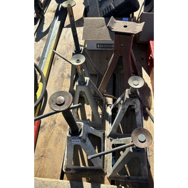 LOT OF 6 - SAFETY STANDS