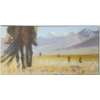 Image 1 : WESTERN SCENE - SIGNED - ACRYLIC ON CANVAS