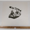 Image 2 : 1975 "LEGEND: TUNGAK RUNNING AFTER A MAN" BY DAVIDIALUK - STONECUT