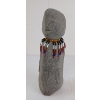 Image 2 : "BEADED DOLL" BY MARY TUTSIUTOK - STONE & BEADS