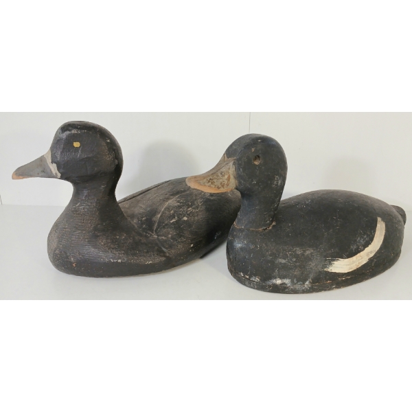 LOT OF 2 - DECOY DUCKS - INCL GOLDEN EYED