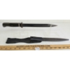 Image 7 : WWII GERMAN K98 DURKOPP BAYONET W/ SCABBARD & FROG