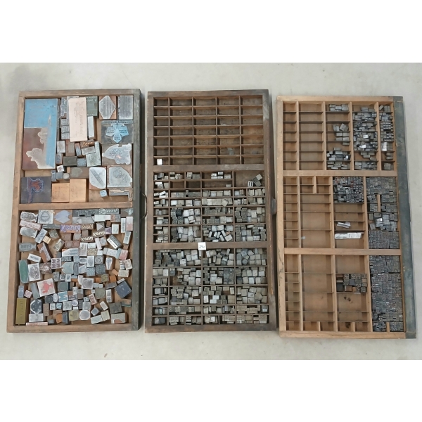 QTY OF TYPE SETTING BLOCKS & HARDWARE