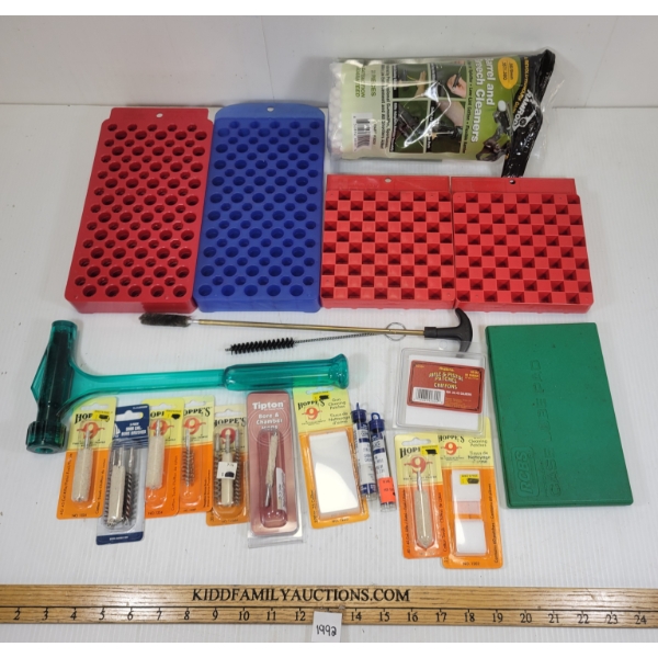JOB LOT - CLEANING & RELOADING ACCESS - INCL BLOCKS & PATCHES, ETC