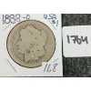 Image 2 : 1888 US SILVER DOLLAR 