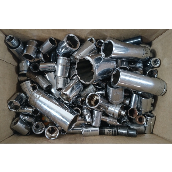 QTY OF MISC SOCKETS - INCL ALLIED, STANLEY, ETC